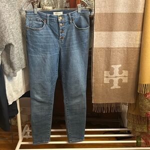 Madewell 9" Mid-Rise Skinny Crop Jeans